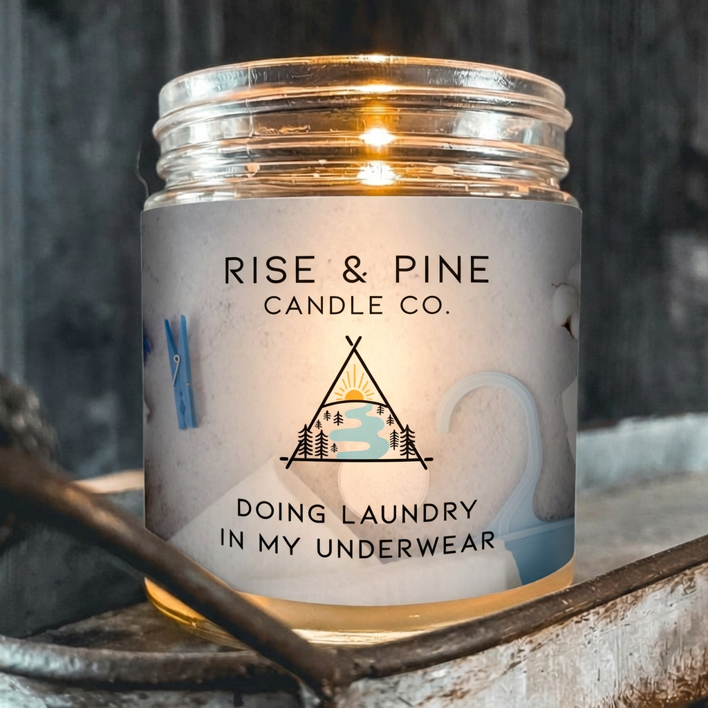 Clean Linen Soy Wax Candle - 9oz