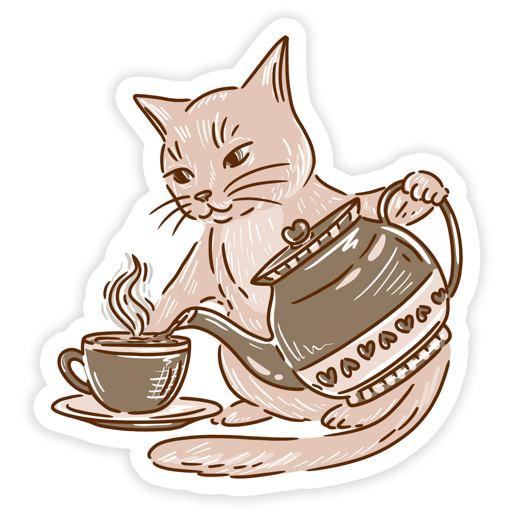 KitTea Sticker