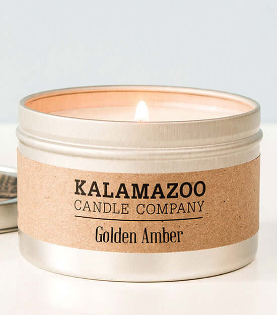 Golden Amber Candle