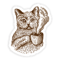 Kitty Town Sticker