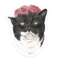 Spring Kitty Sticker