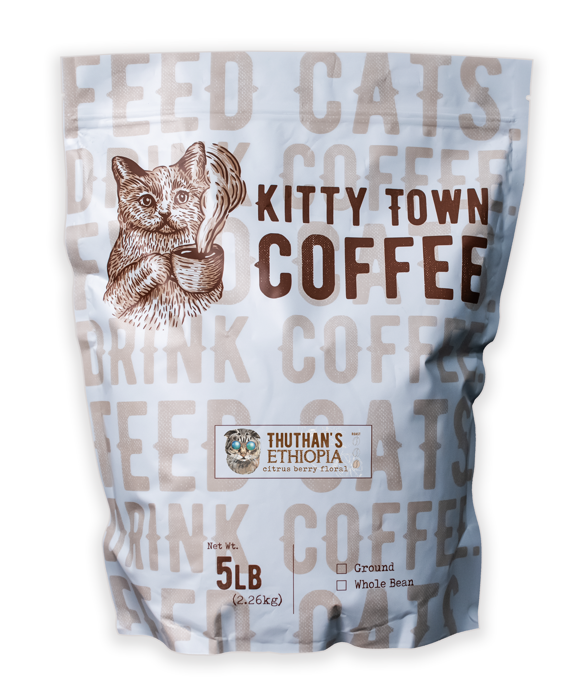 Thuthan's Ethiopia Sidamo: Light Roast Natural Process
