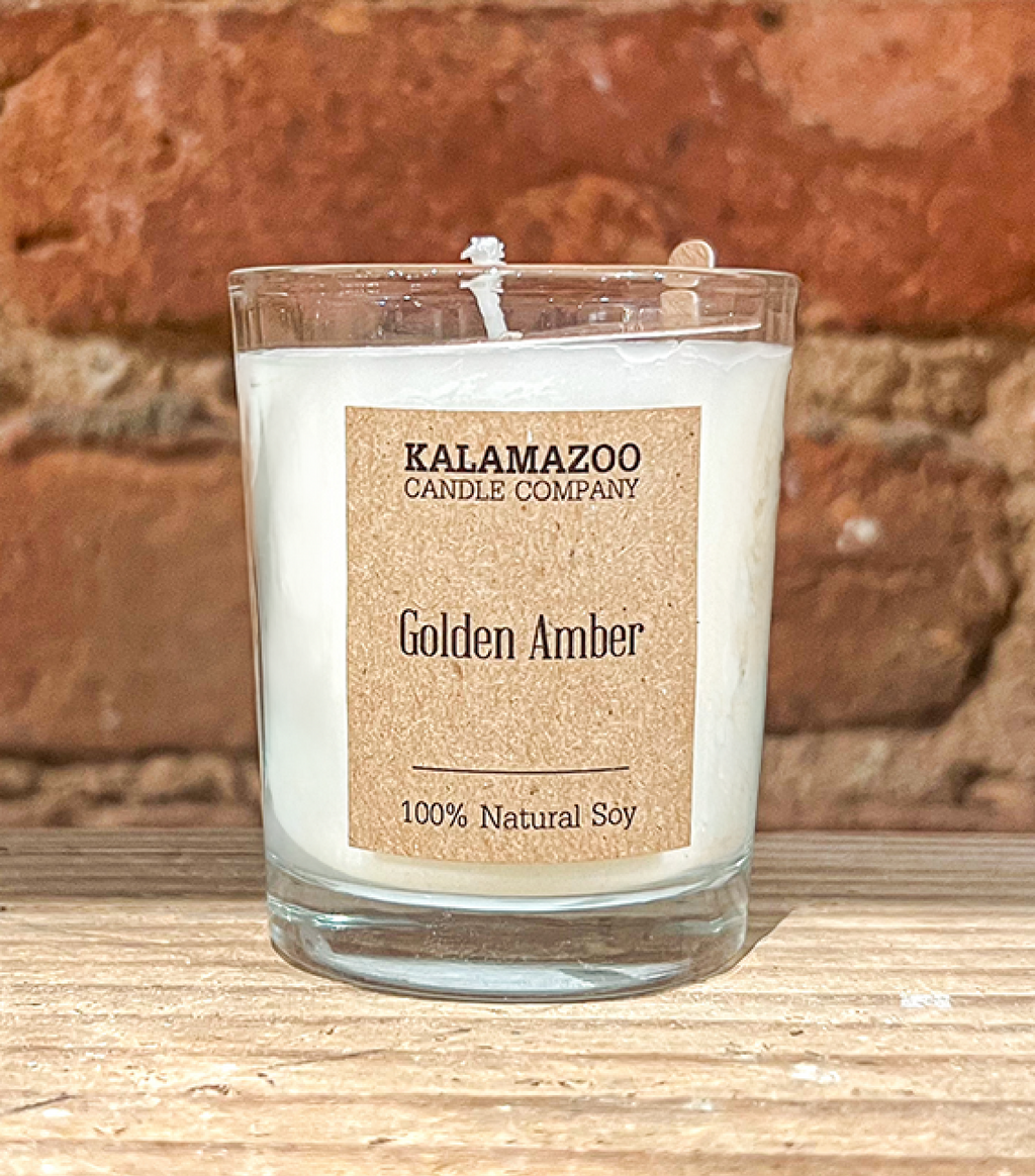 Golden Amber Candle