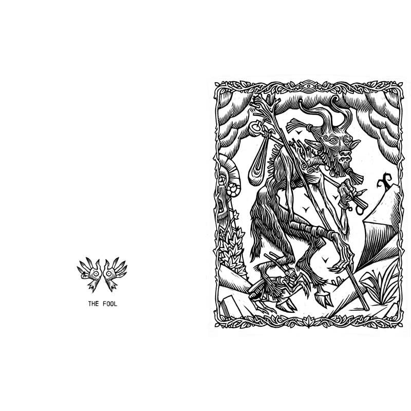 Tarot del Toro Coloring Book (SALE)
