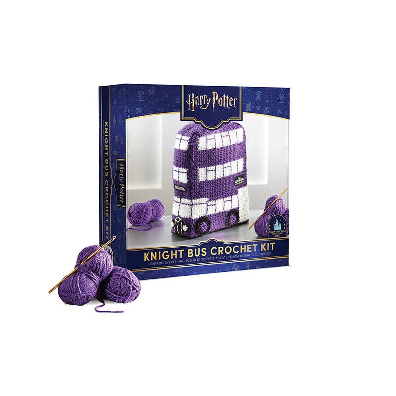 Harry Potter: Knight Bus Doorstop Crochet Kit - NEW March26!