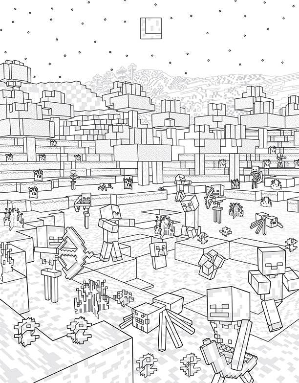 The Official Minecraft Coloring Book, Volume 2