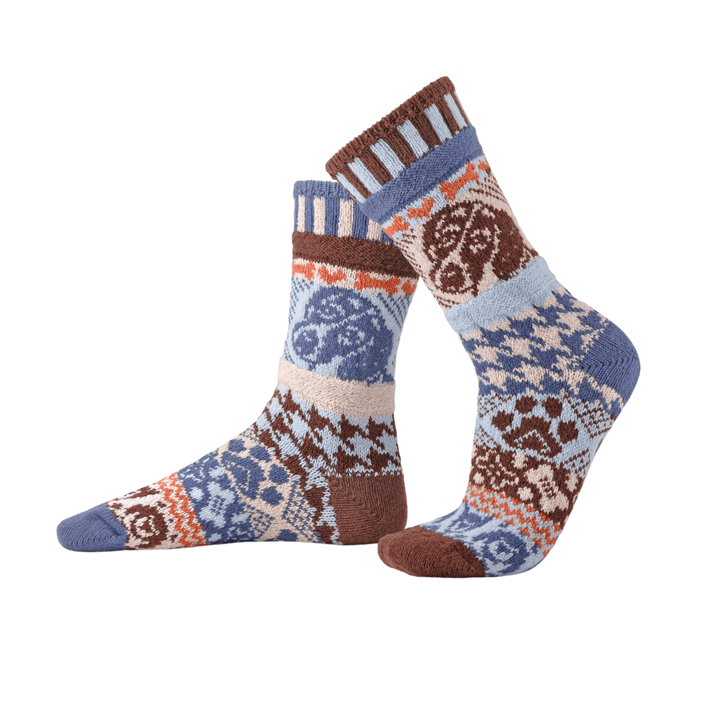 Dog Crew Socks | Give Back to Pet Rescue: Medium (Women 8 - 10 / Men 7 - 9)