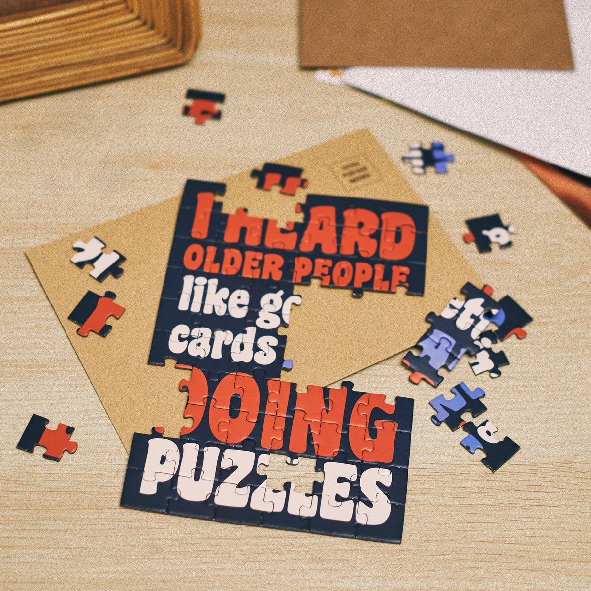 Doing Puzzles Puzzle Card
