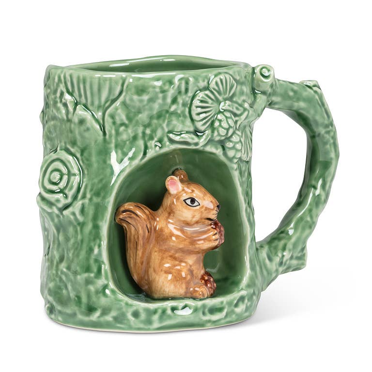 Nature Inspired Mug with Alcove-4"H(11oz): Cardinal
