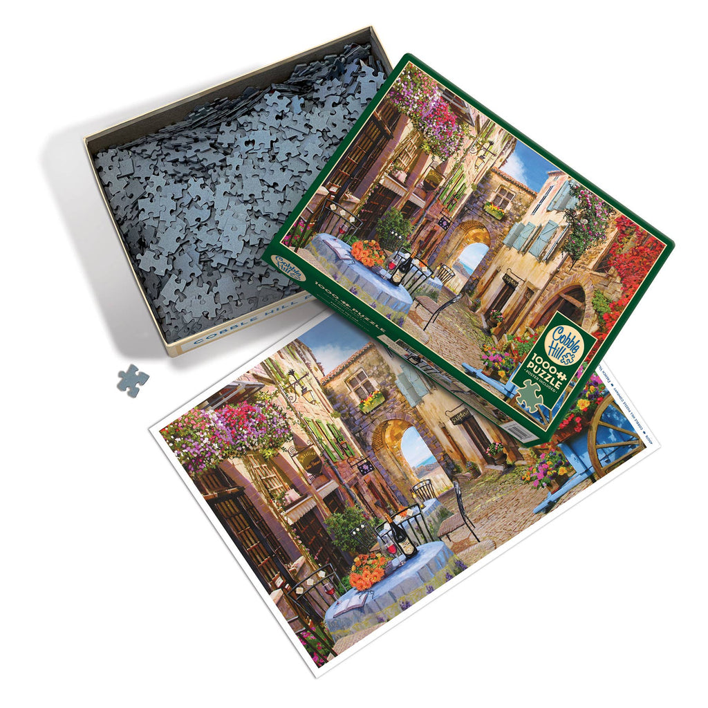 French Village 1000-Piece Cobble Hill Puzzle