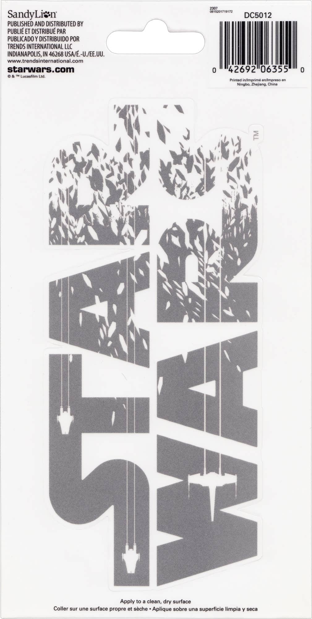 Sticker - Star Wars - Debris Logo