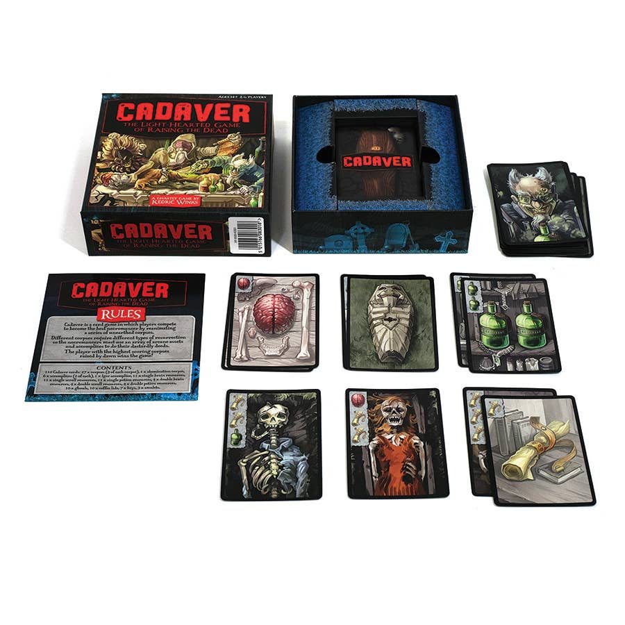 Cadaver: A Light Hearted Game of Raising the Dead
