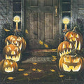 JR342 | Halloween Hello Art Print: 16X16