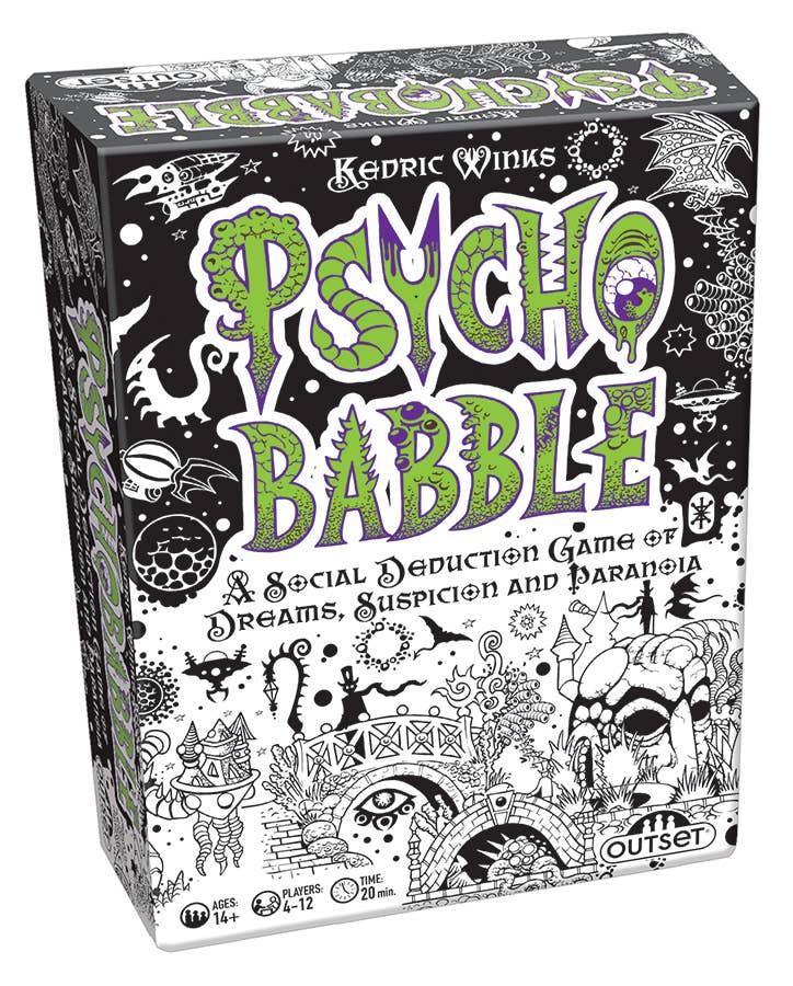 Psychobabble (New Design) A Game of Dreams and Deception!