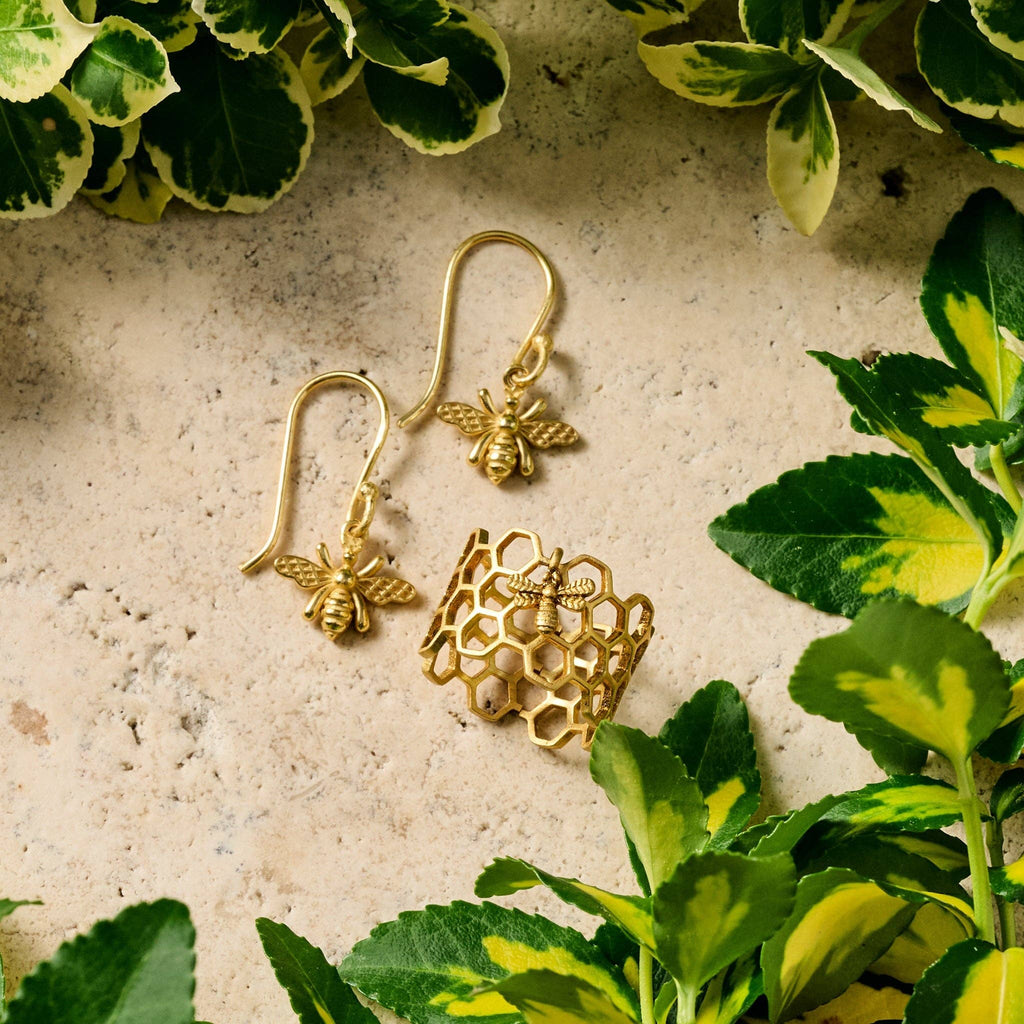 Bee Charmed Dangle Earrings