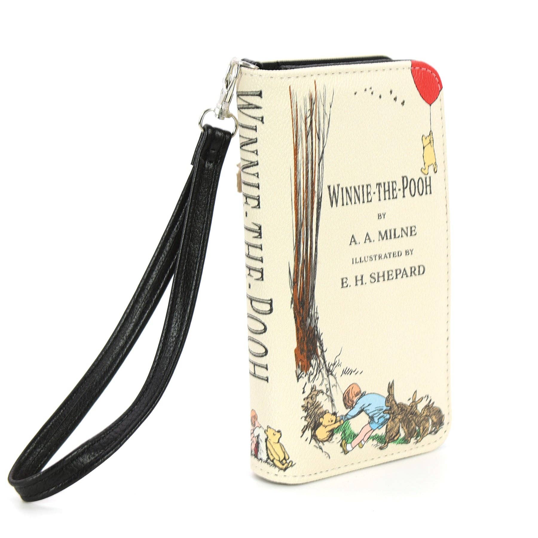 Winnie the Pooh Book Wallet in Vinyl: Beige