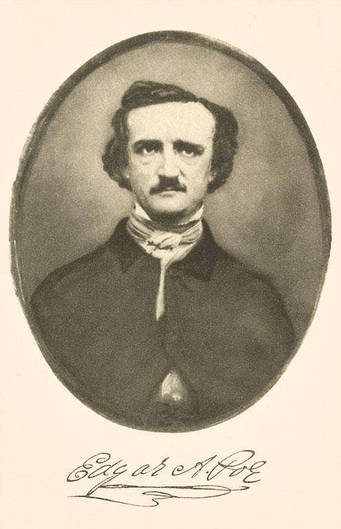 Sticker LT-10 Edgar Allen Poe