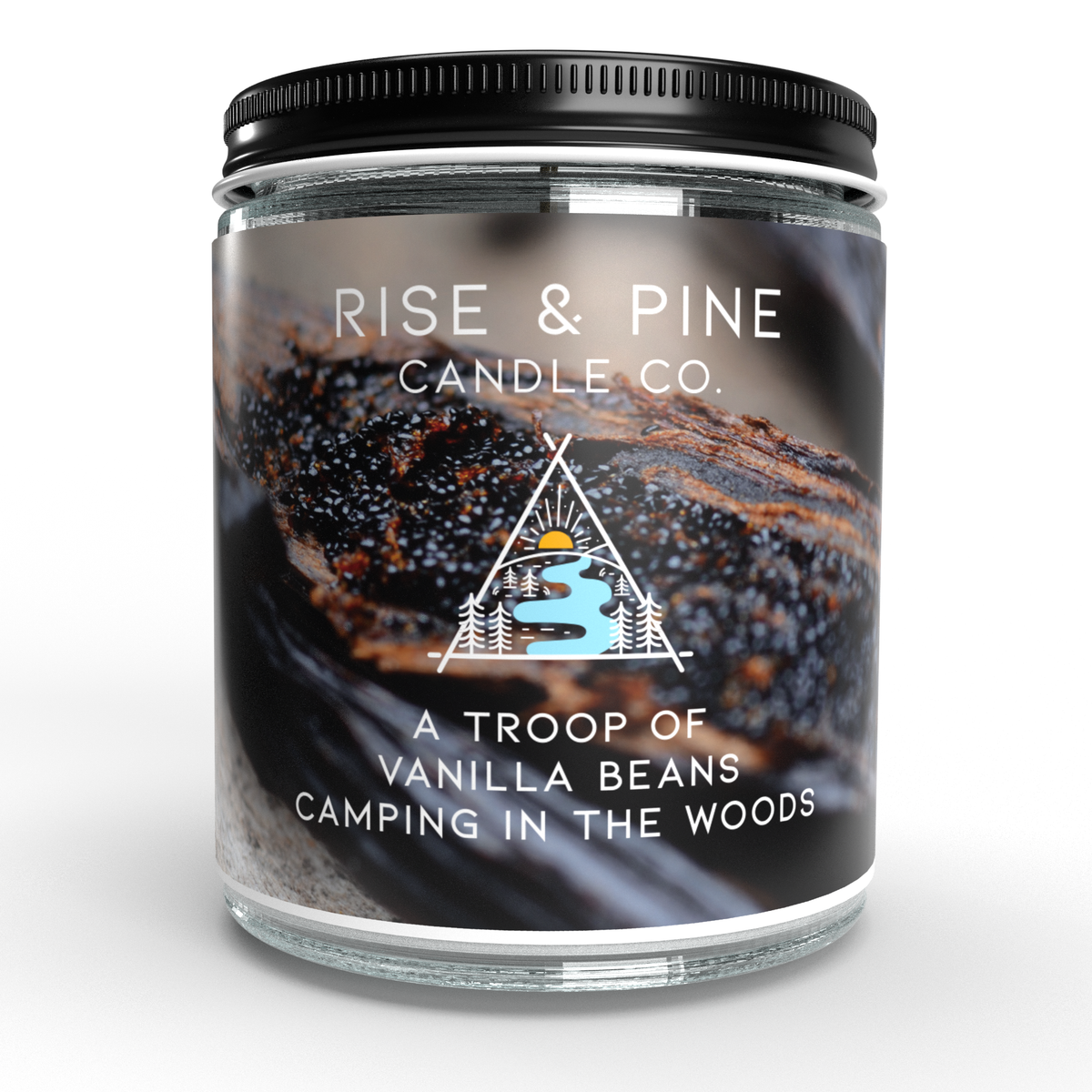 Vanilla & Sandalwood Soy Wax Candle