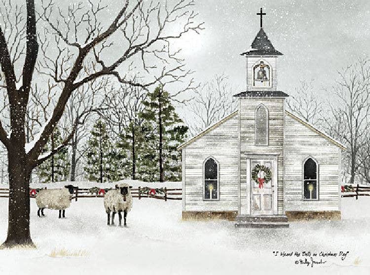 I Heard the Bells on Christmas Day – Christmas Wall Art: 1B / 10" x 12"