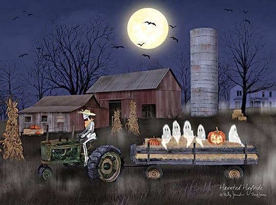 Haunted Hayride - Fall Wall Art: 7A / 10" x 12"