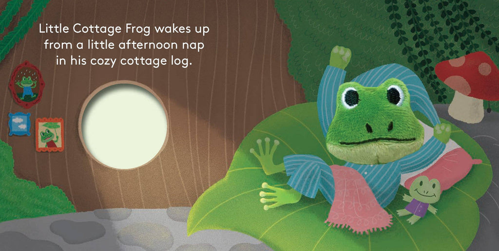 Little Cottage Frog: Finger Puppet Book