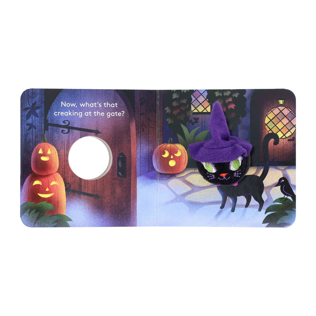 Little Witch Cat: Finger Puppet Book