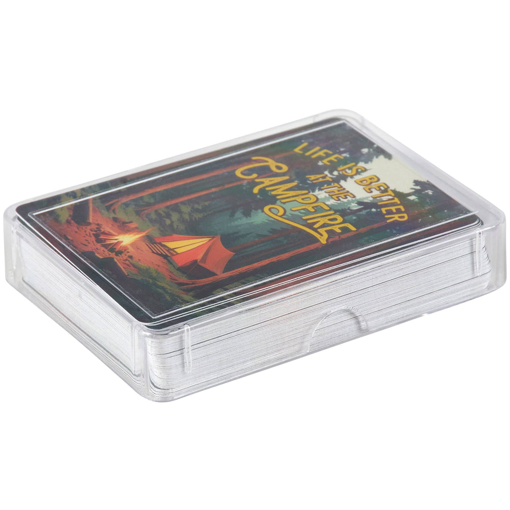 Life Is Better At The Campfire Playing Cards