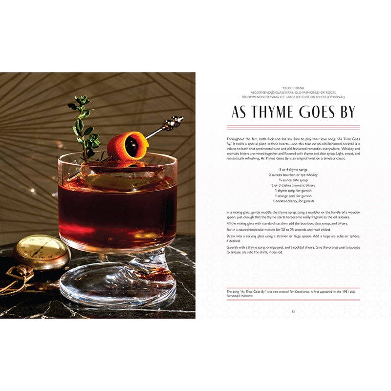 Casablanca Cocktails: Drinks, Bites & Trivia - Sale!
