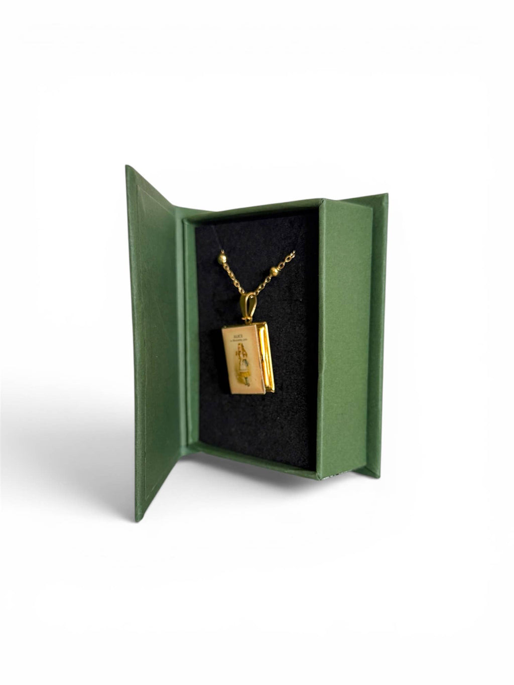 The Shining Book Necklace Horror Reader Gift: Sterling Silver Plated