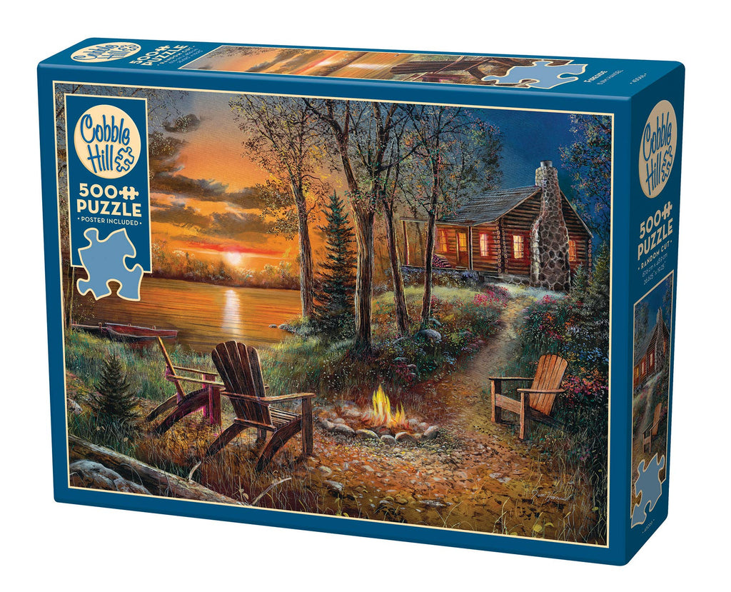 Fireside 500-Piece Cobble Hill Puzzle