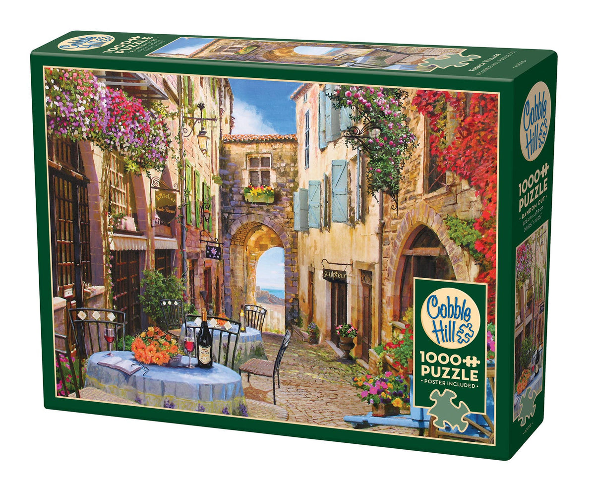 French Village 1000-Piece Cobble Hill Puzzle