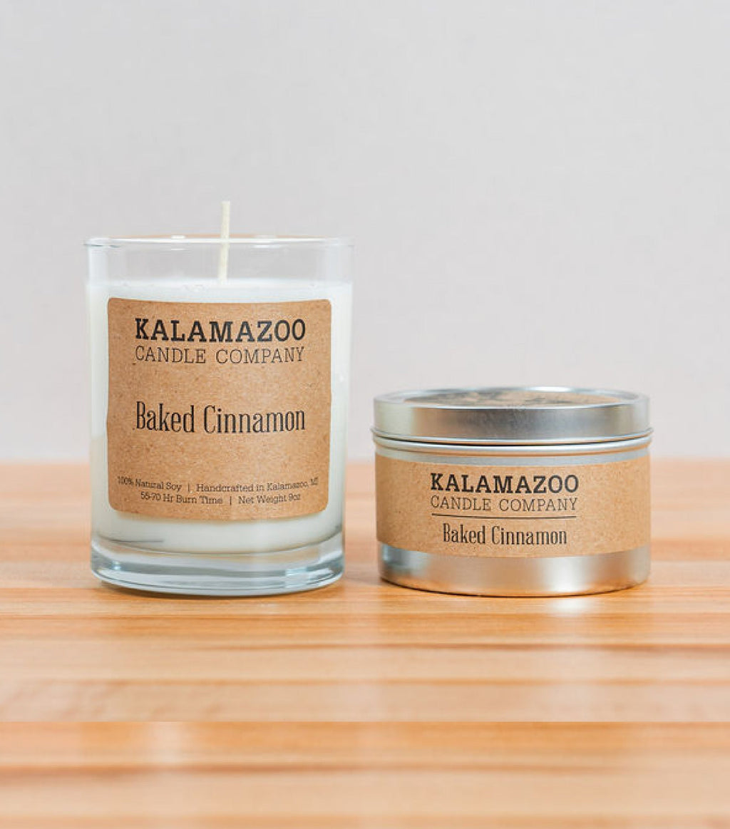 Baked Cinnamon Candle
