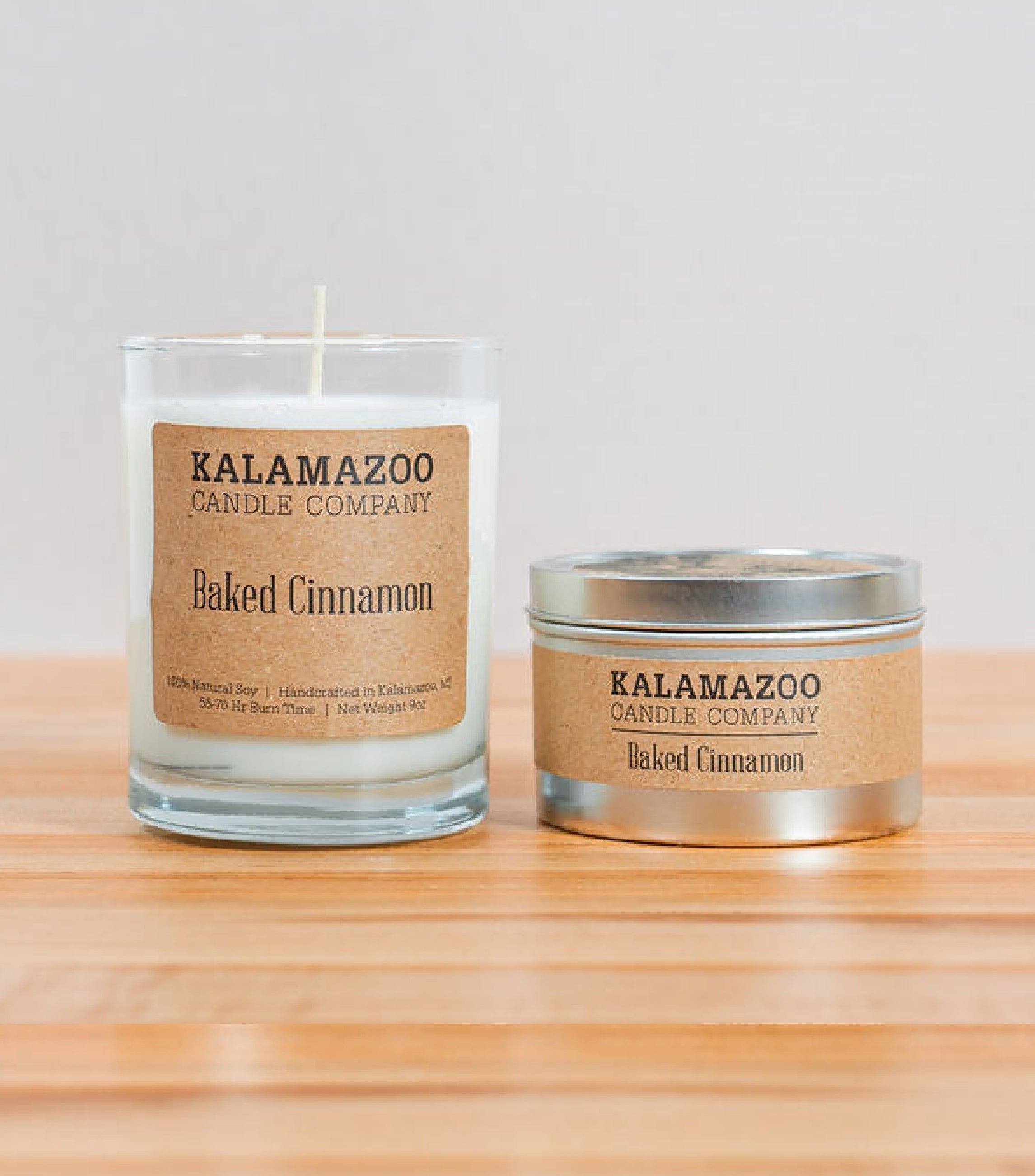 Baked Cinnamon Candle