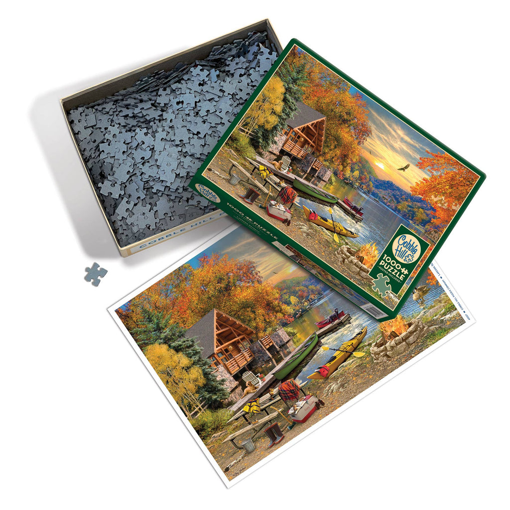 Lakeside Retreat 1000-Piece Cobble Hill Puzzle