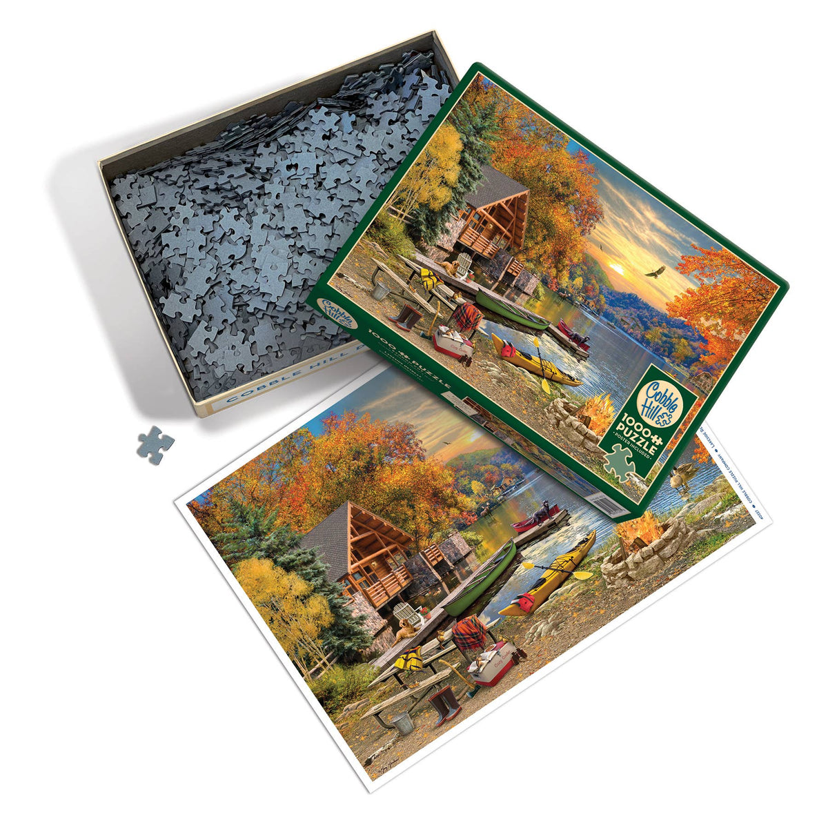 Lakeside Retreat 1000-Piece Cobble Hill Puzzle