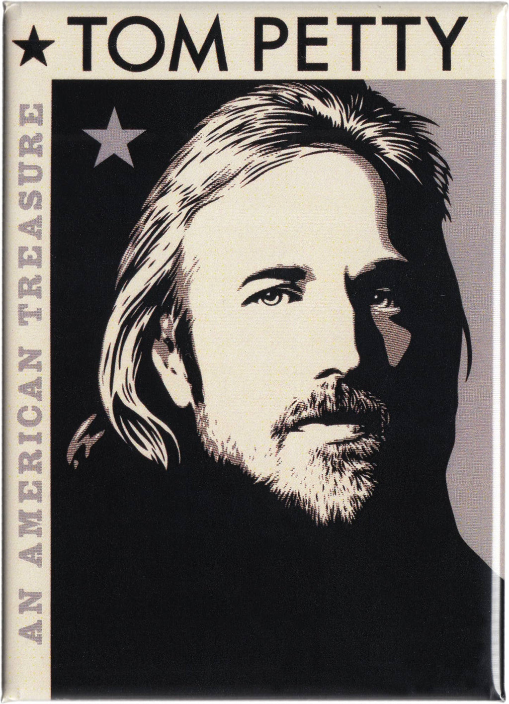 Magnet - Tom Petty An American Treasure Cover Art Rock Music