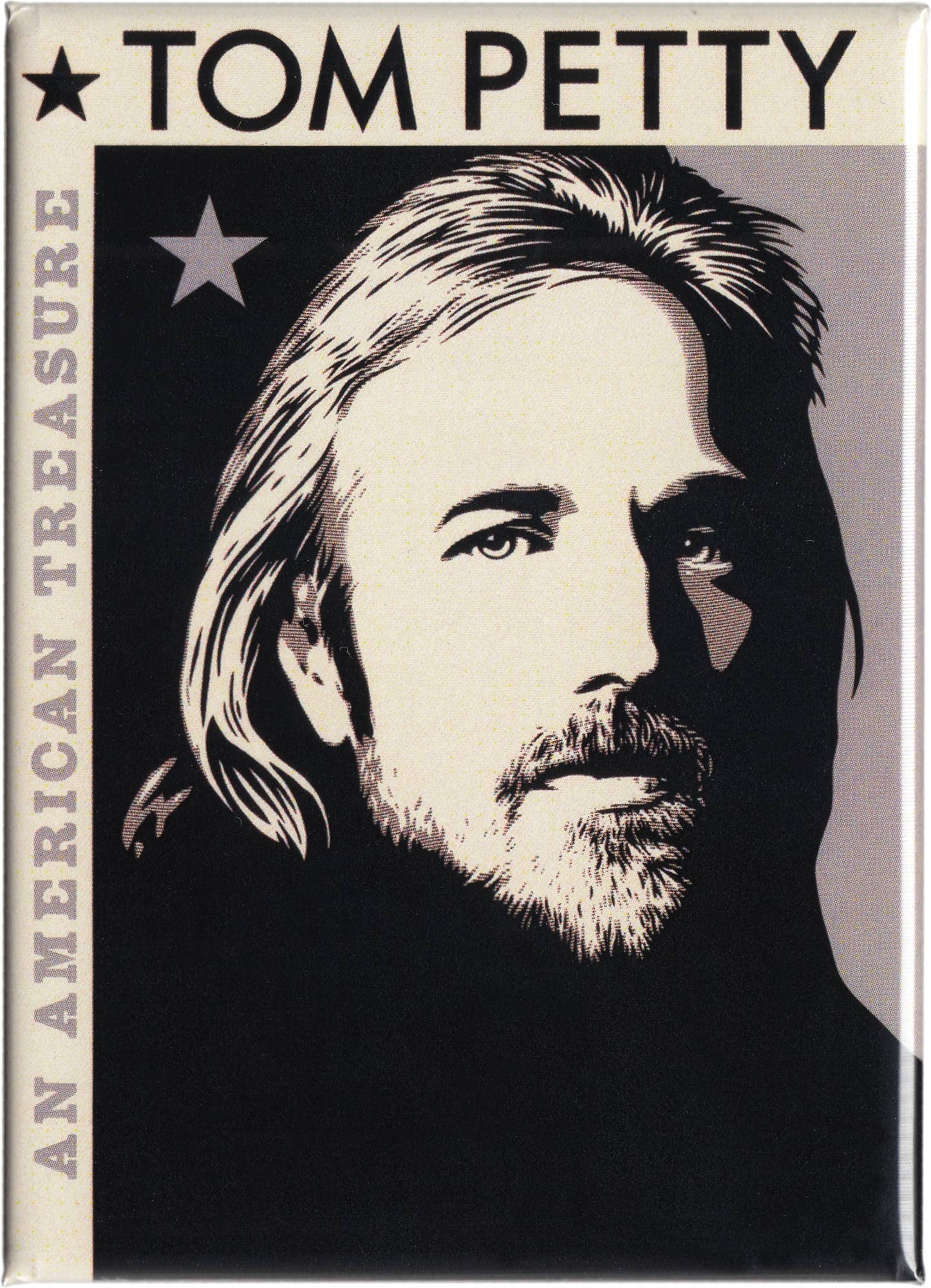 Magnet - Tom Petty An American Treasure Cover Art Rock Music