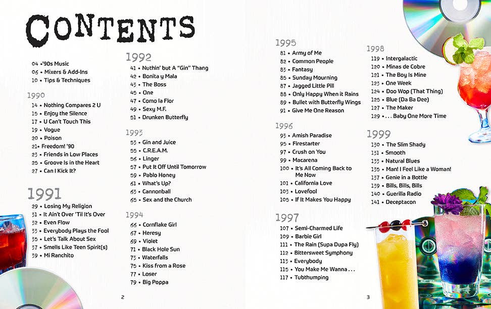 The Ultimate '90s Cocktail Playlist Nostalgia (SALE!)