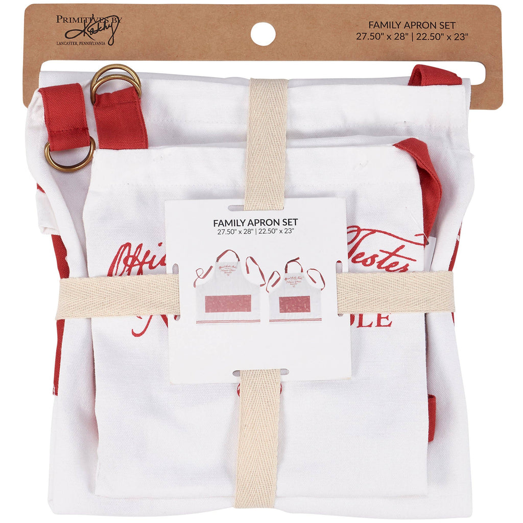 North Pole Bakery Family Apron Set