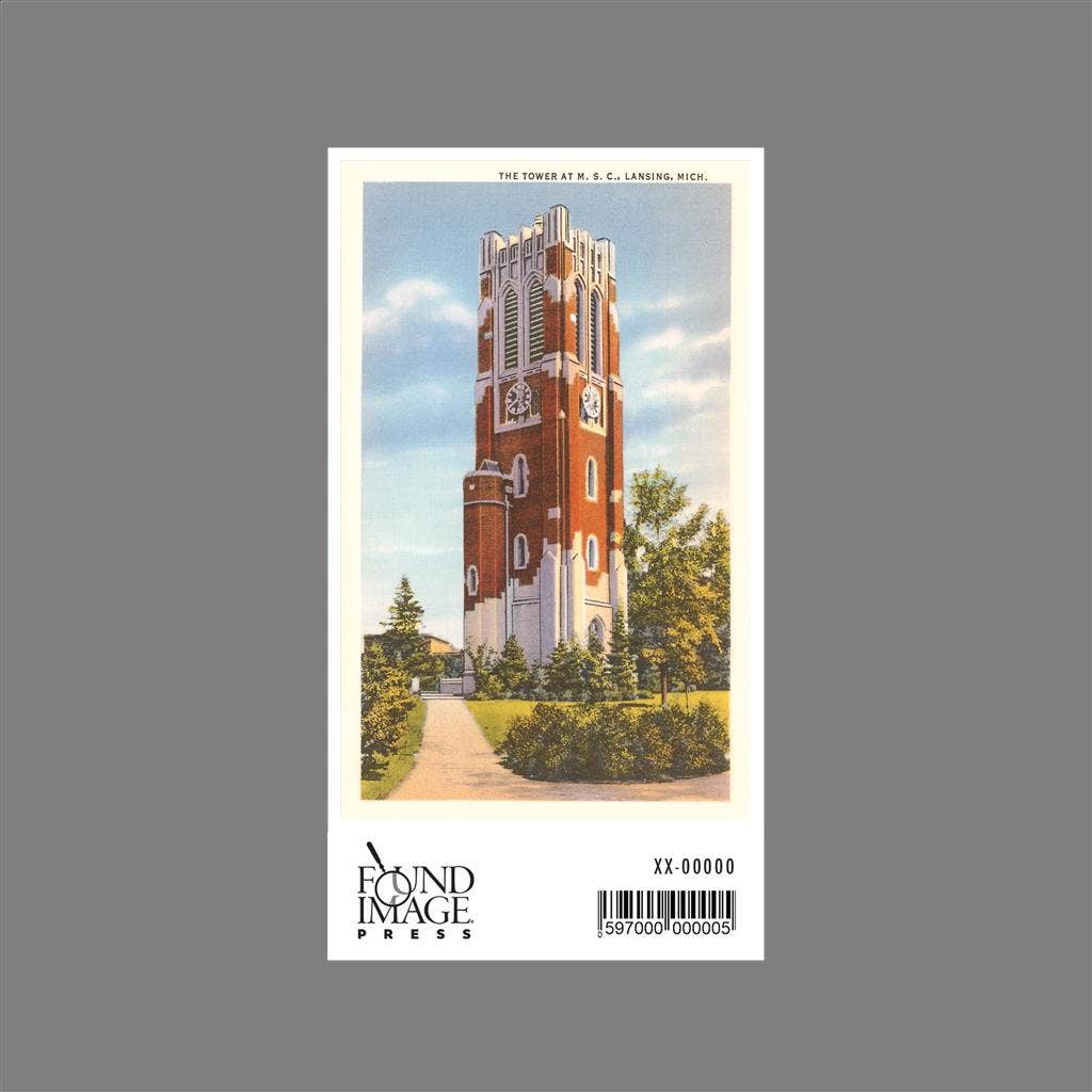 Sticker MI-663 Tower at Michigan State College