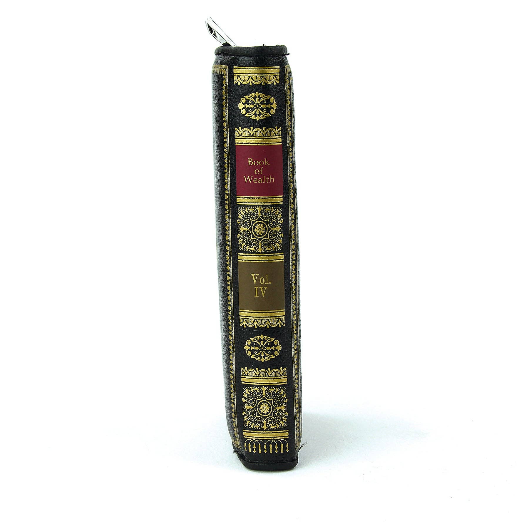 Vintage Book Wallet in Vinyl
