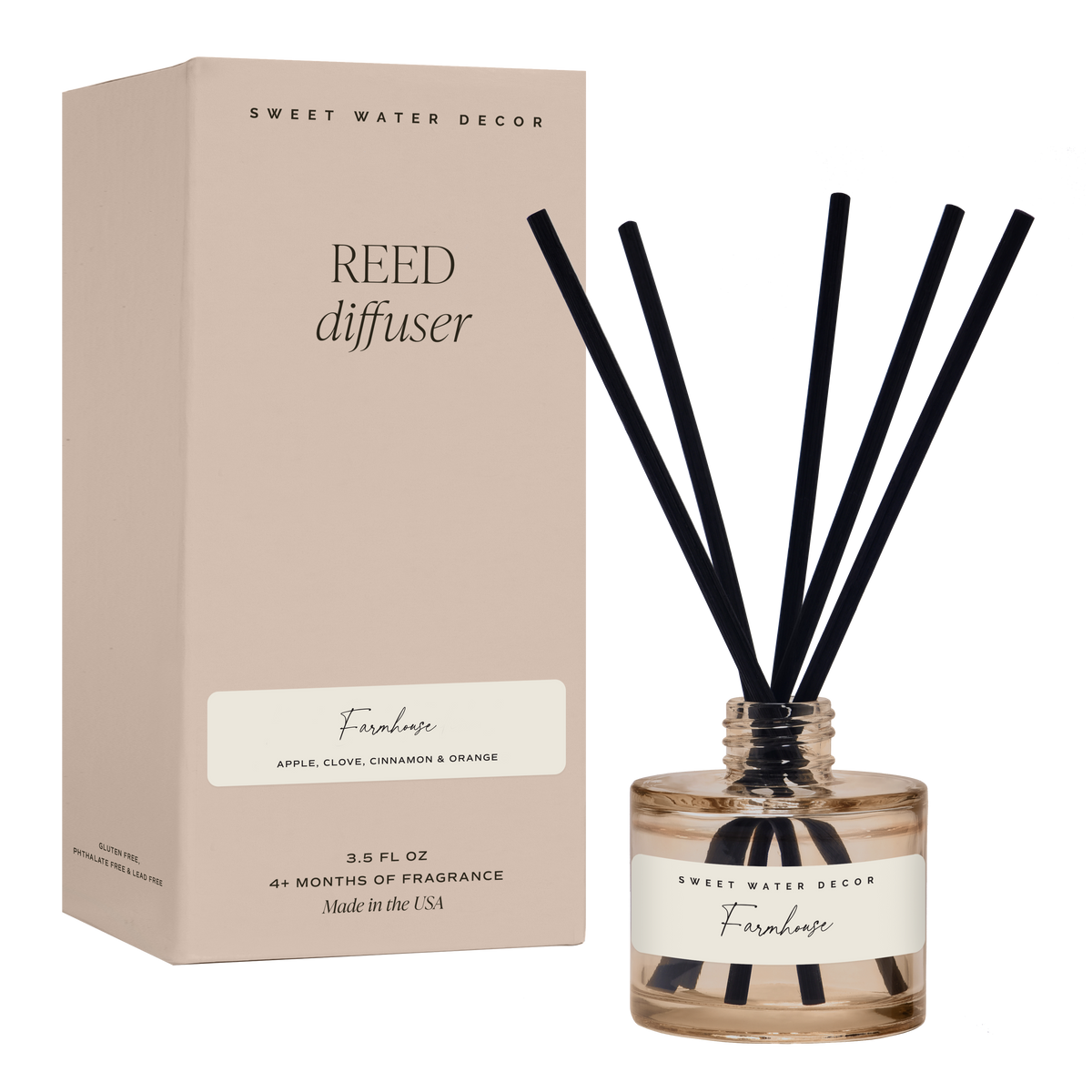 Farmhouse Reed Diffuser - Fall Decor & Gifts