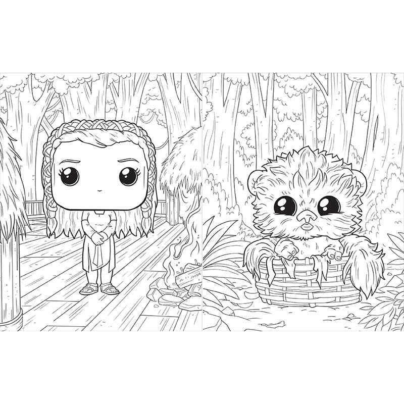 Star Wars: The Official Funko POP! Coloring Book