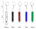 Keychain - Dual Light Red Laser And White LED