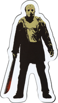 Sticker - Friday The 13th - Jason With A Machete
