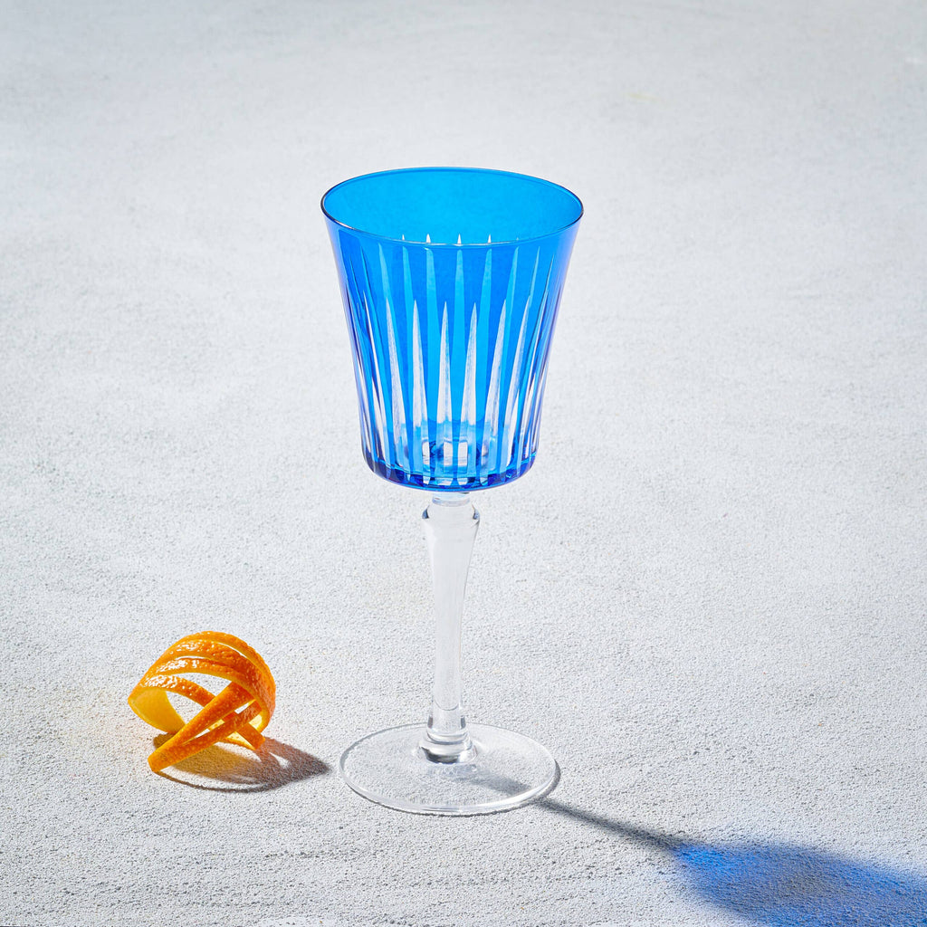 Vikko Décor - Timeless, 10oz Water Glass, Blue