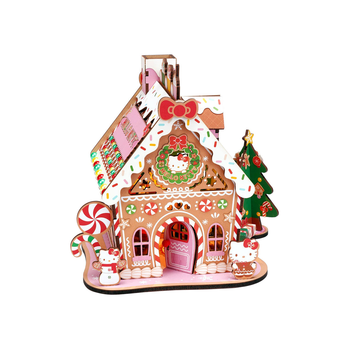 Hello Kitty® Gingerbread House - DIY Miniature House Kit
