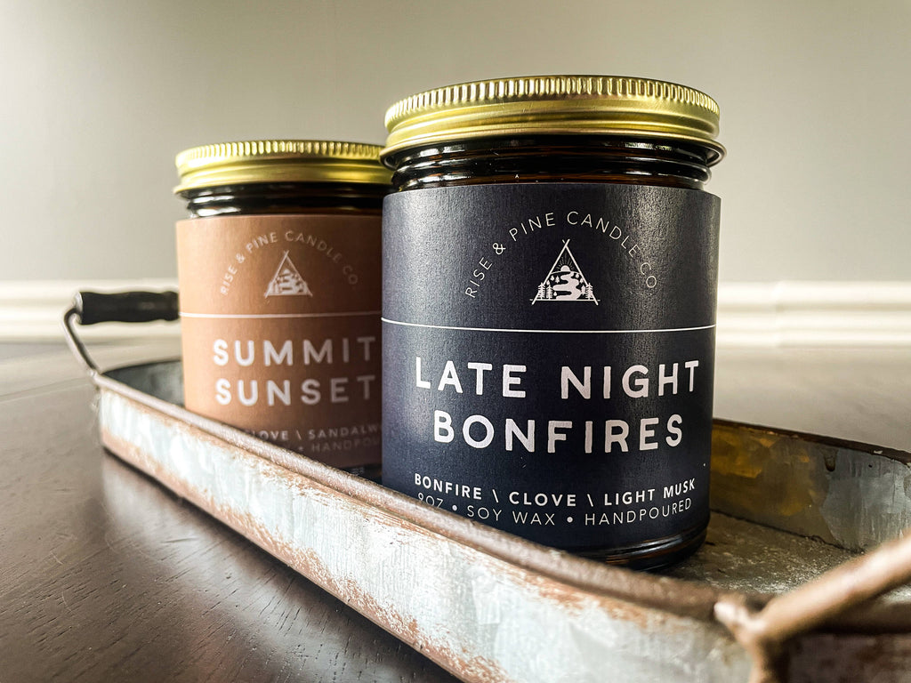 Bonfire/Campfire Soy Wax Candle - 9oz