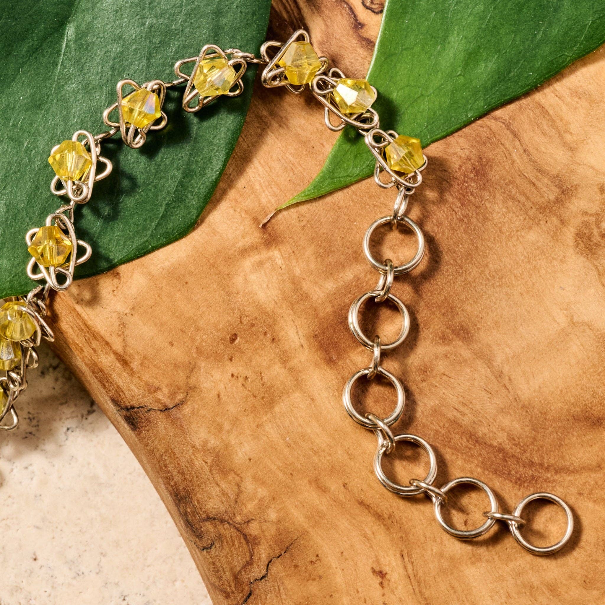 Amarilla Star Bead Bracelet