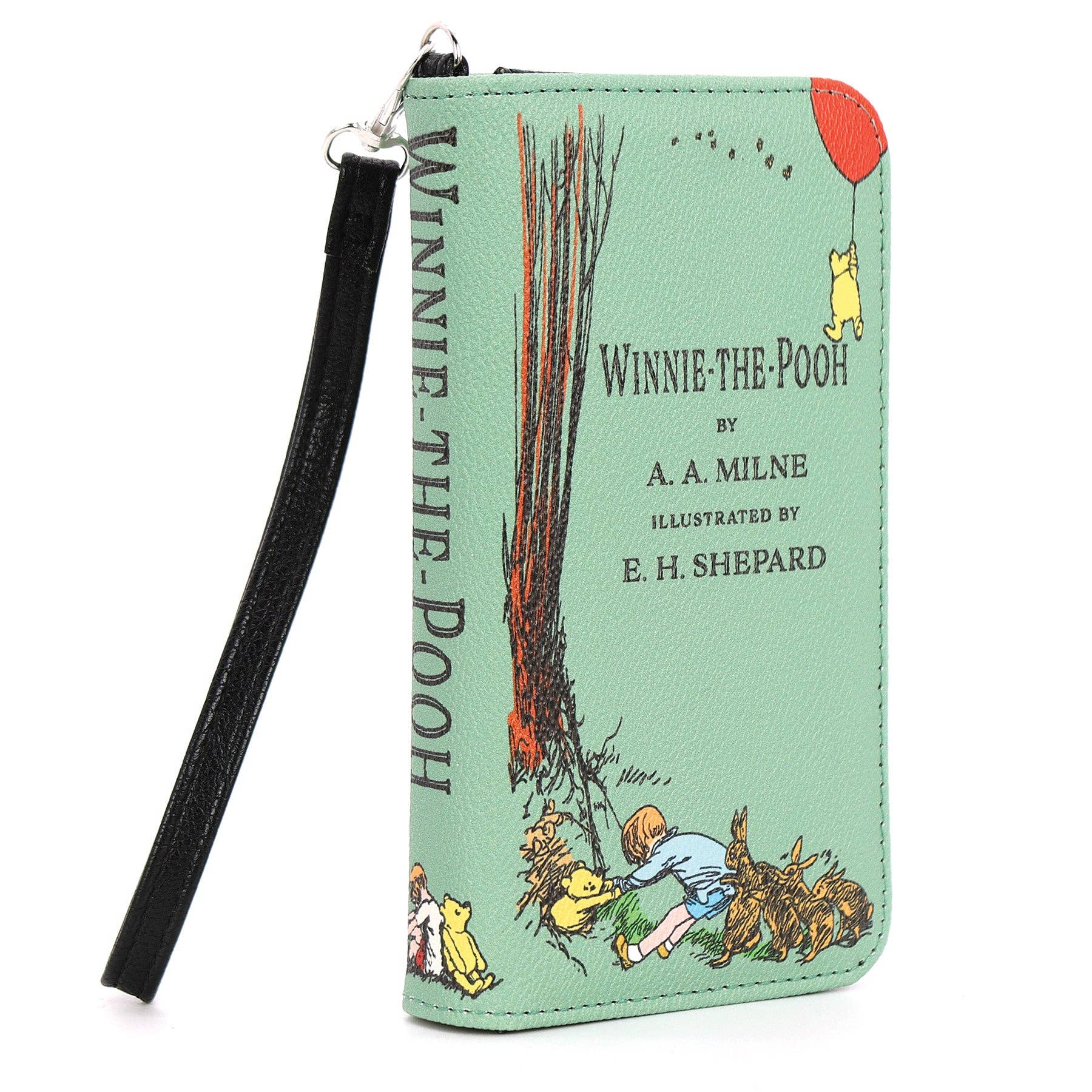 Winnie the Pooh Book Wallet in Vinyl: Beige